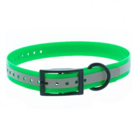 Collier polyuréthane réfléchissant CaniHunt Xtreme - 25mm - 65 cm