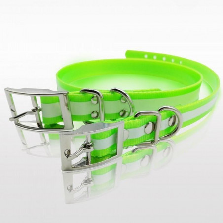Collier pour chien phosphorescent Stepland - 45 ou 60cm
