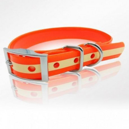 Collier pour chien phosphorescent Stepland - 45 ou 60cm