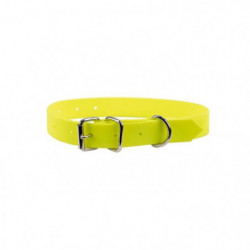 Collier pvc Januel jaune fluo