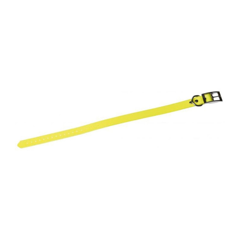 Collier souple Januel Pu et polyester Fluo