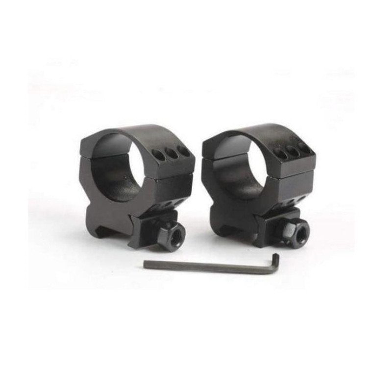 Colliers bas ChasseTir.com 30 mm - Rail 21 mm