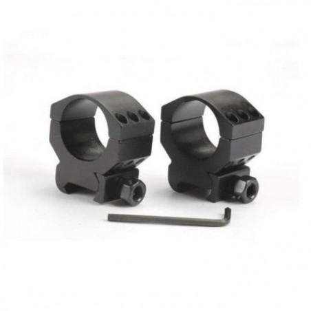 Colliers bas ChasseTir.com 30 mm - Rail 21 mm
