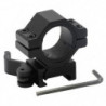 Colliers bas montage rapide 30 mm / 25.4 mm - Rail 21 mm