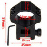 Colliers ChasseTir.com 30 mm - Rail 21 mm