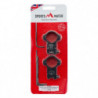 Colliers Sports Match ajustable diam. 25.4 mm pour rail de 11 mm profil Haut