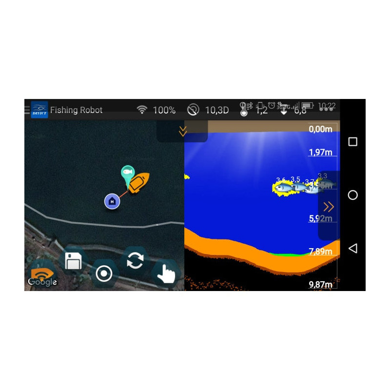 Combine Anatec GPS/Soneur Fishing Robot