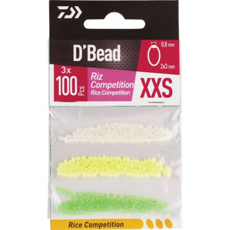 Combo Perles Riz Competition Daiwa D'Bead