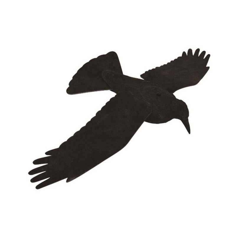 Corbeau ailes ouvertes souple Fuzyon