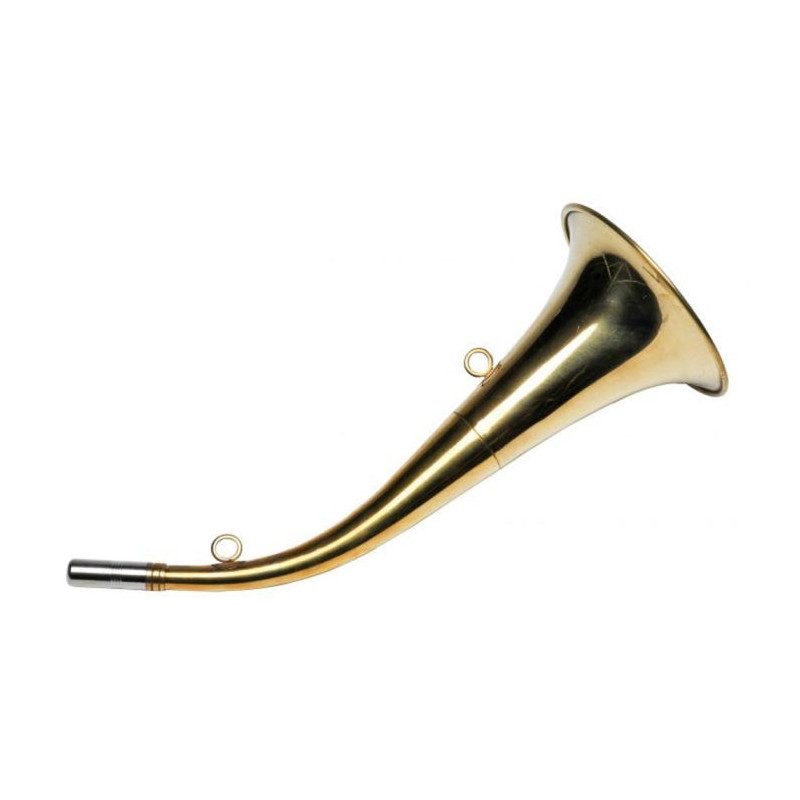 Corne à pavillon Januel en laiton - 40 cm