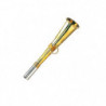 Corne de poche Elless laiton poli