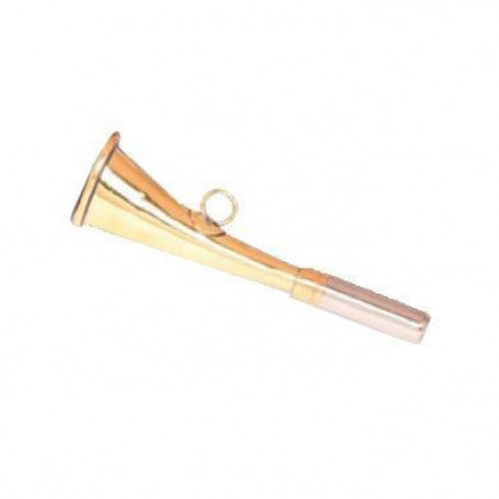 Corne plate en laiton Stepland 16 cm