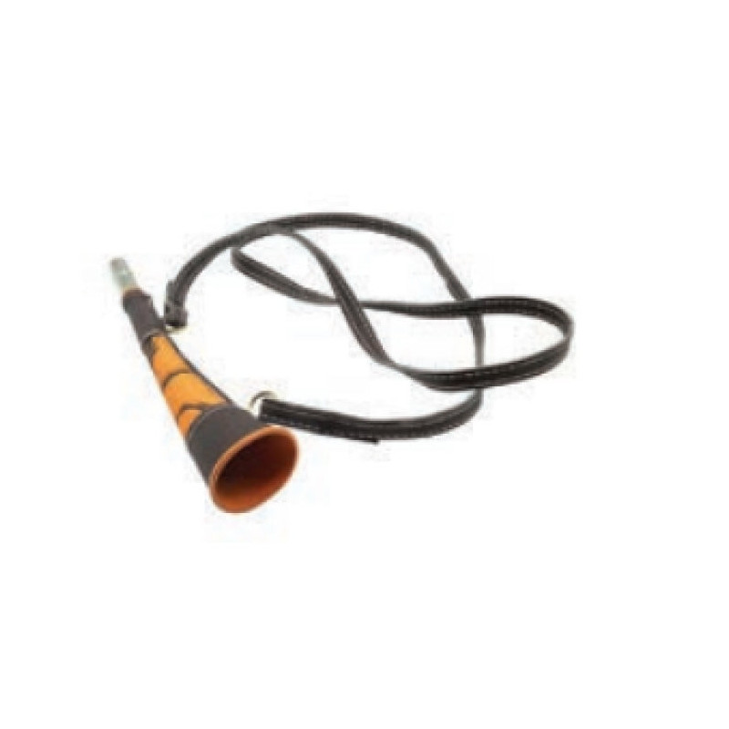 Corne Plate Januel en Laiton Gainée - Orange Camo Sous Blister