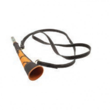 Corne Plate Januel en Laiton Gainée - Orange Camo Sous Blister