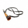 Corne Plate Januel en Laiton Gainée - Orange Camo Sous Blister