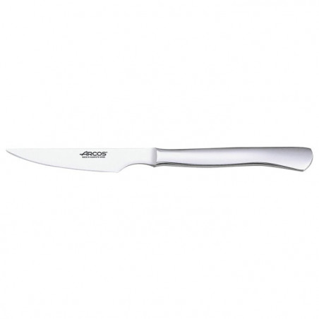 Couteau Arcos Table Manche Acier - Steak - Lame 110mm
