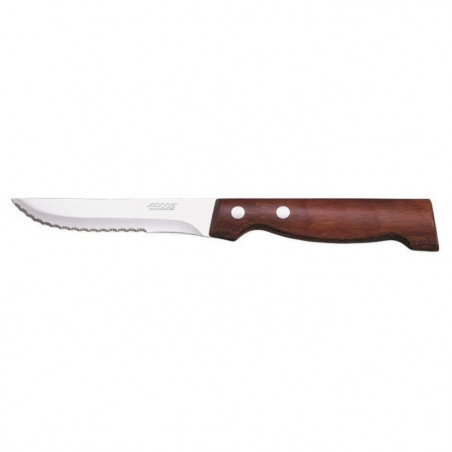 Couteau Arcos Table Manche Bois - Steak - Lame 110mm