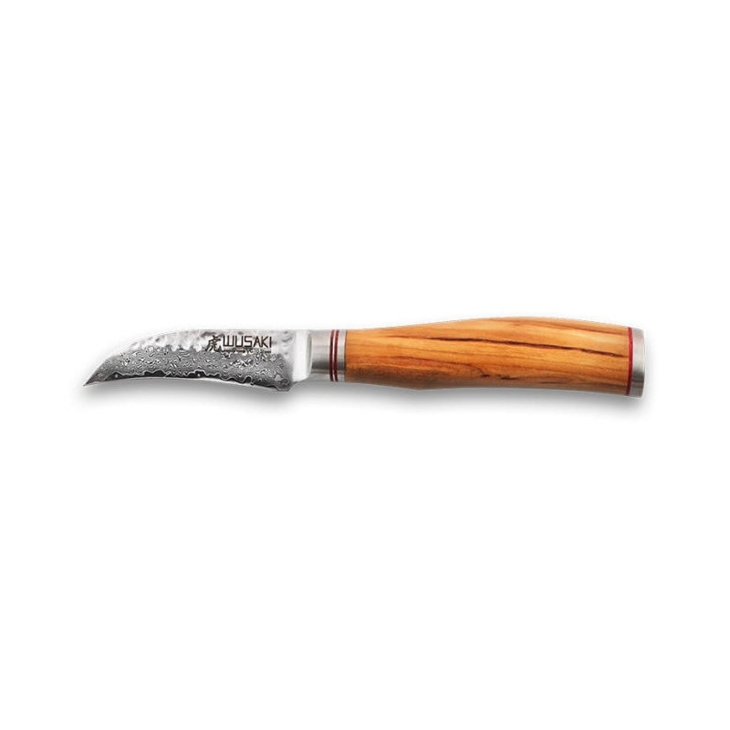 Couteau Bec d'Oiseau Wusaki Damas - Lame 90mm