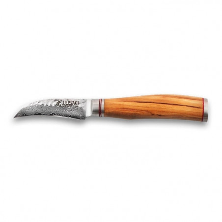 Couteau Bec d'Oiseau Wusaki Damas - Lame 90mm