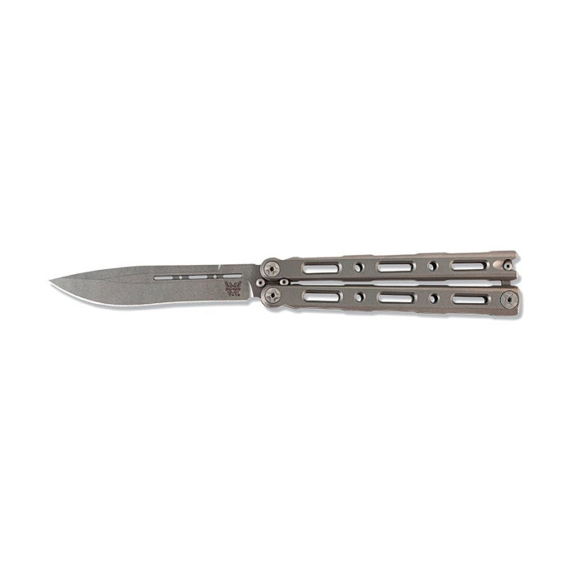 Couteau Benchmade Billet Ti Balisong - Lame 112mm