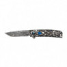 Couteau Benchmade Tengu Flipper Carbone Marbré - Lame 70mm