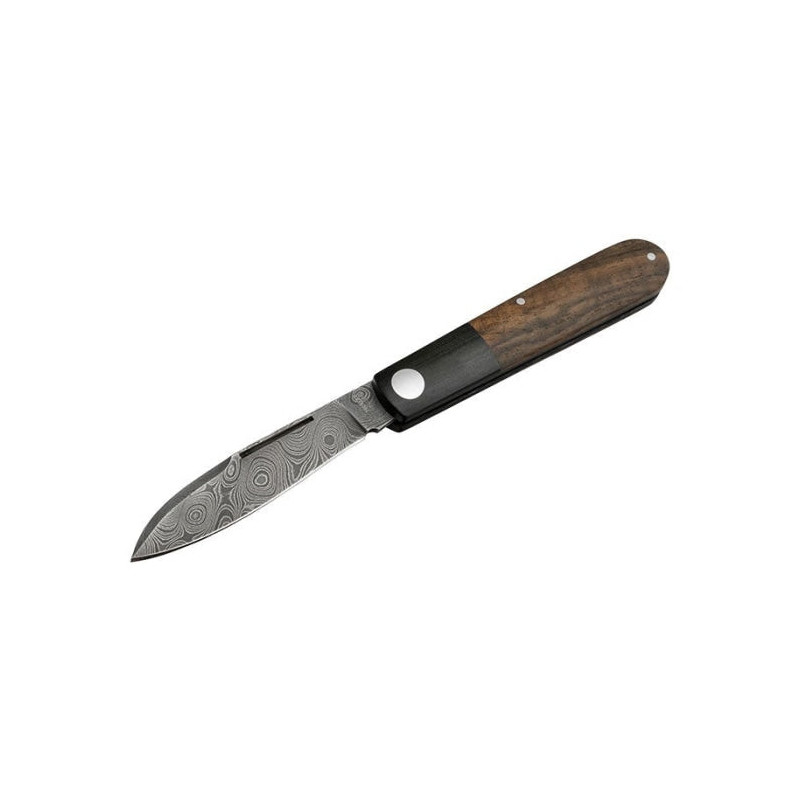 Couteau Boker Barlow Prime Tirpitz-Damascus - Lame 69mm