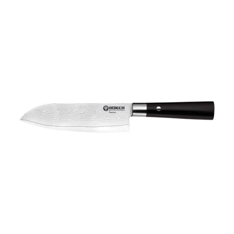 Couteau Boker Cuisine Damas Santoku - Lame 172mm