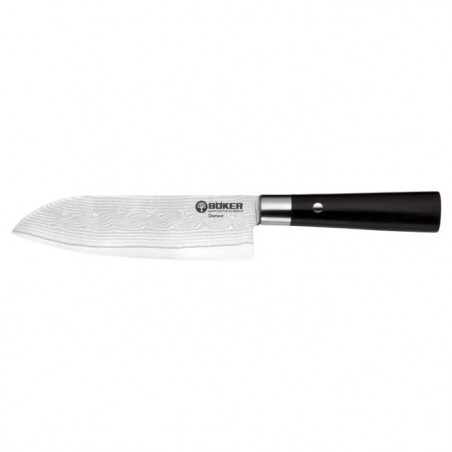 Couteau Boker Cuisine Damas Santoku - Lame 172mm