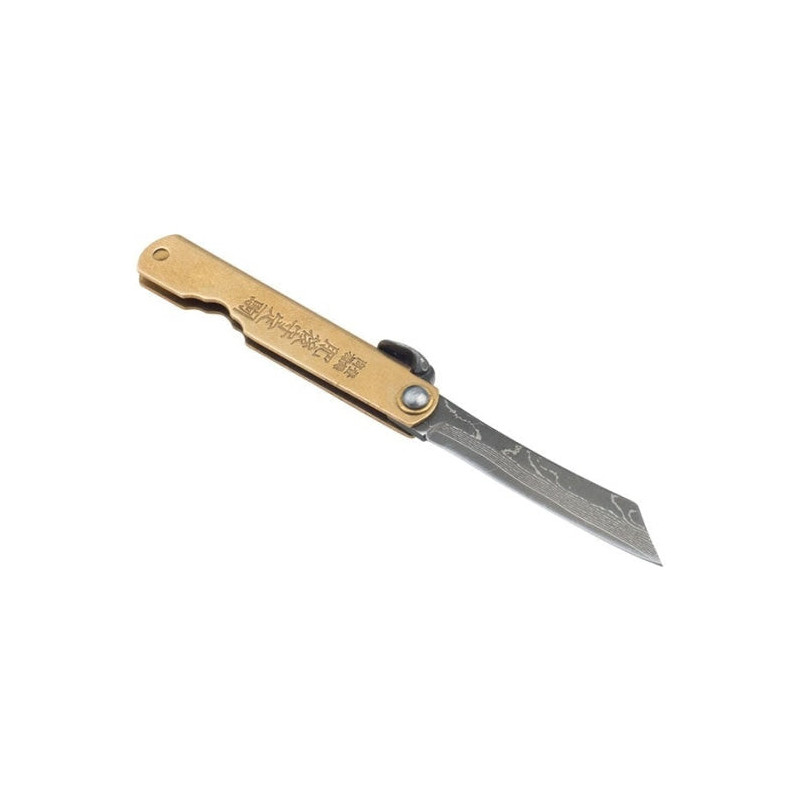 Couteau Boker Higonokami Bonsai Hoseki Damascus - Lame 40mm