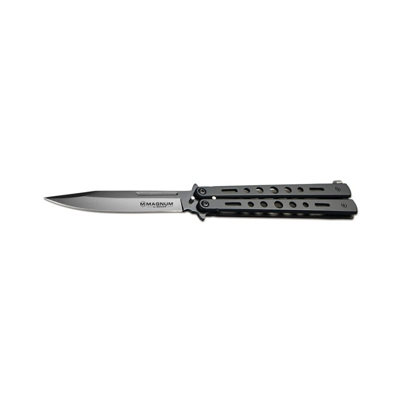 Couteau Boker Magnum Balisong All Black - Lame 95mm