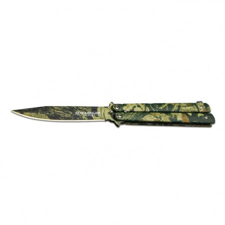 Couteau Boker Magnum Balisong Camo - Lame 95mm