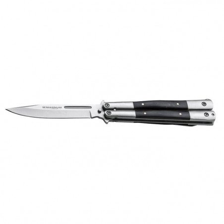 Couteau Boker Magnum Balisong Wood - Lame 103mm