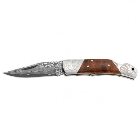 Couteau Boker Magnum Damascus Duke - Lame 62mm