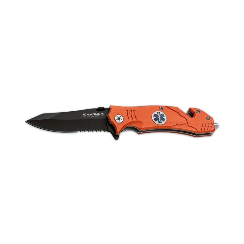 Couteau Boker Magnum EMS Rescue - Lame 86mm