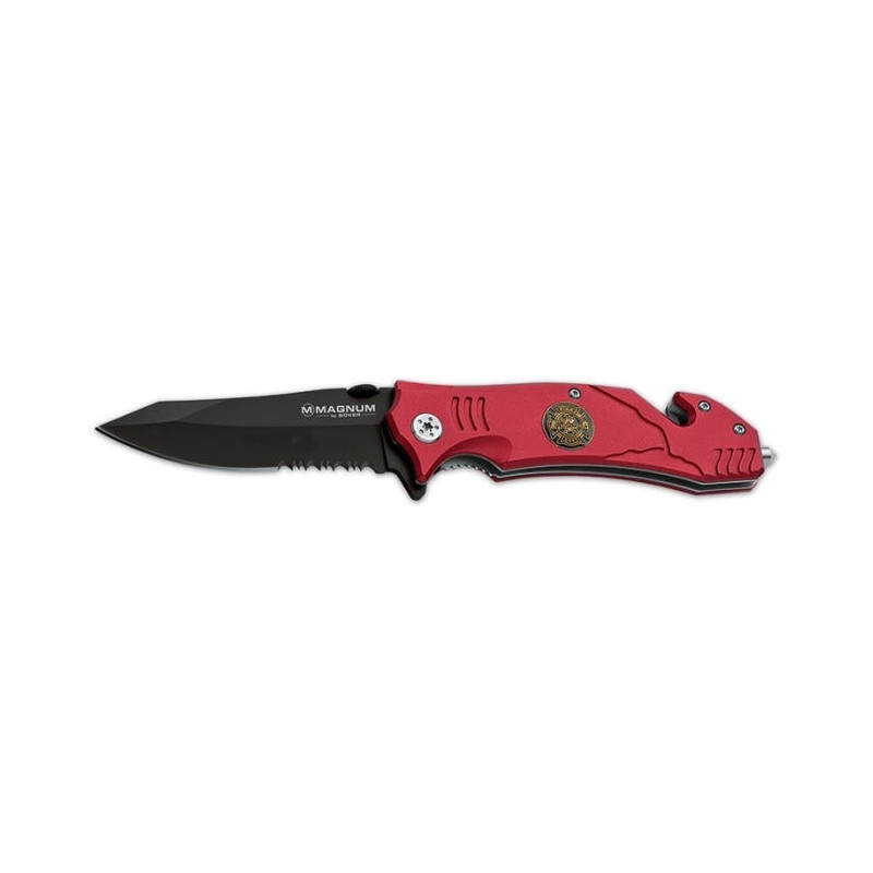 Couteau Boker Magnum Fire Fighter - Lame 86mm