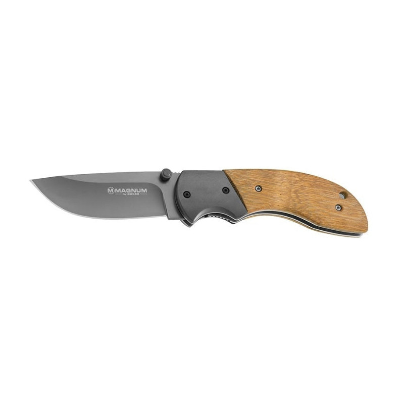 Couteau Boker Magnum Pioneer Wood - Lame 80mm