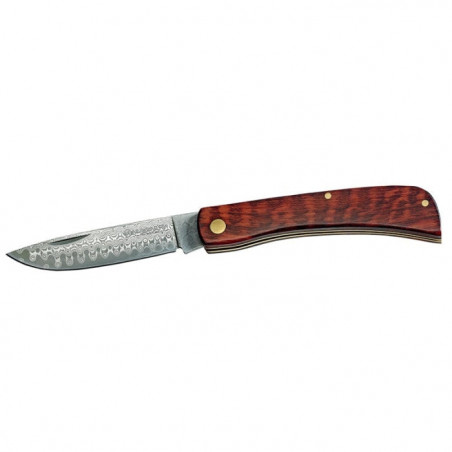 Couteau Boker Magnum Snake Rangebuster Damascus - Lame 67mm