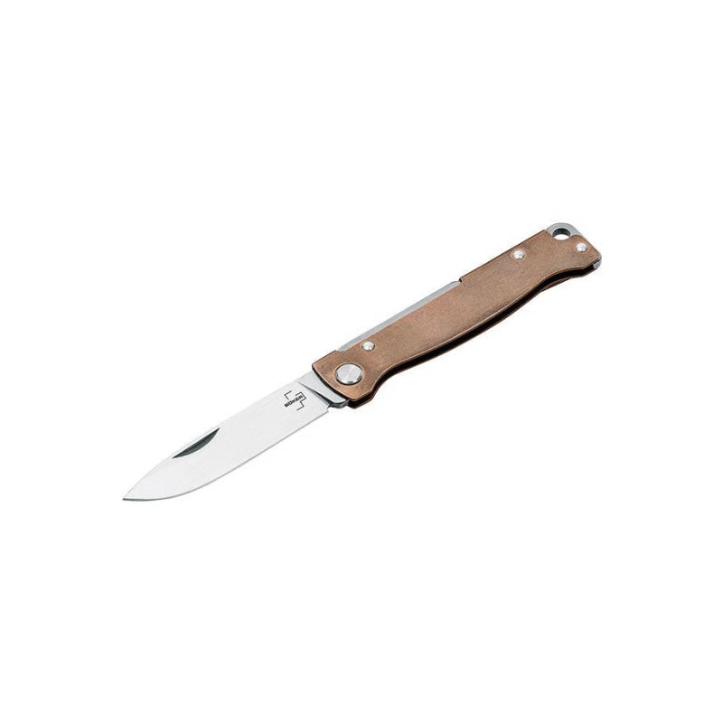 Couteau Boker Plus Atlas Brass - Lame 70mm
