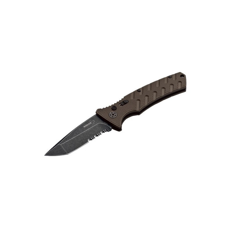 Couteau Boker Plus Strike Tanto - Lame Mixte 85mm
