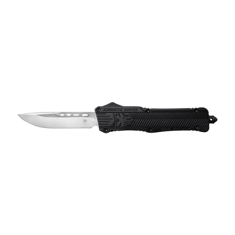 Couteau Cobra Tec Medium CTK-1 OTF Black - Lame 76mm