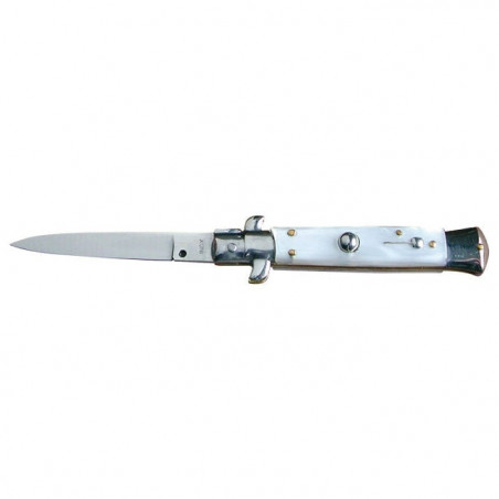 Couteau Consorzio Auto Stilleto - Nacre - Lame 85mm