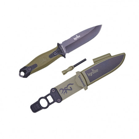 Couteau de chasse Browning Ignite - 10 cm