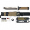 Couteau de surive Martinez Albainox K25 thunder II