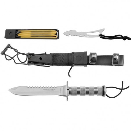 Couteau de surive Martinez Albainox King II inox