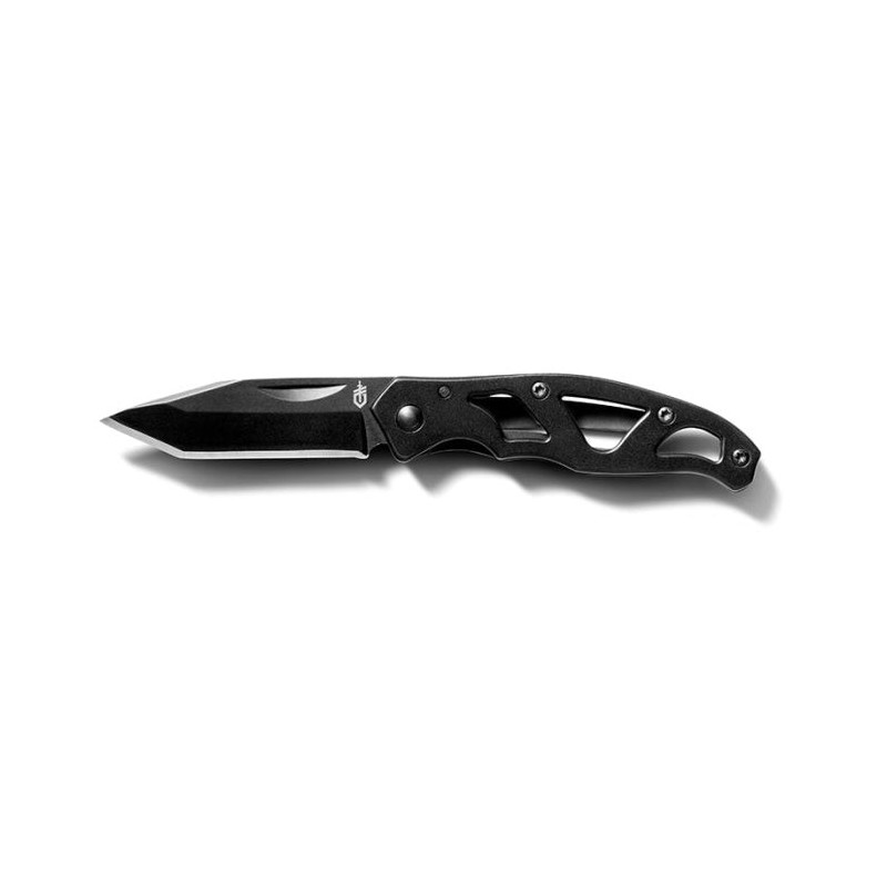 Couteau Gerber Paraframe Mini All Black Tanto - Lame 54mm