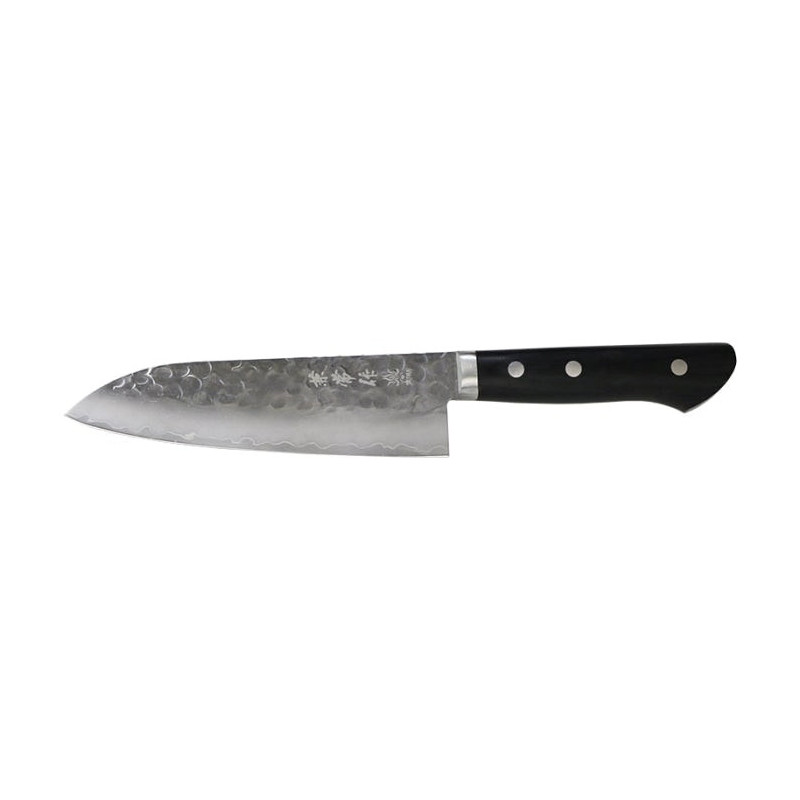 Couteau Kane Tsune Santoku - Lame Miroir 165mm