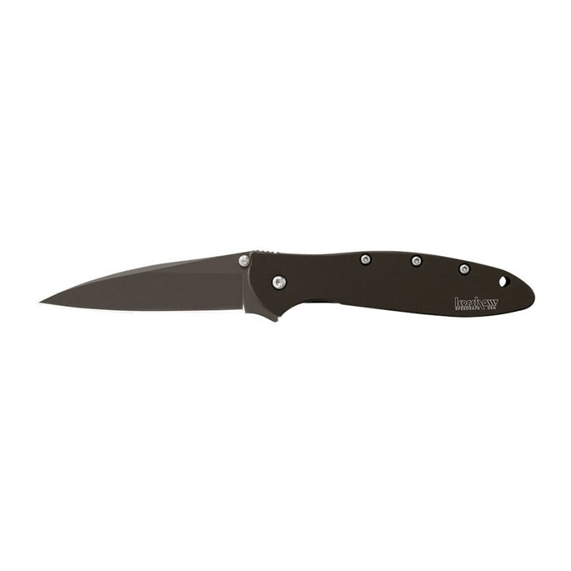 Couteau Kershaw Leek Black - Lame 75mm