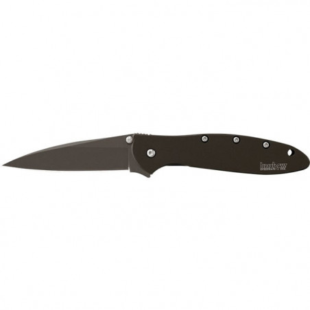 Couteau Kershaw Leek Black - Lame 75mm
