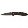 Couteau Kershaw Leek Black - Lame 75mm