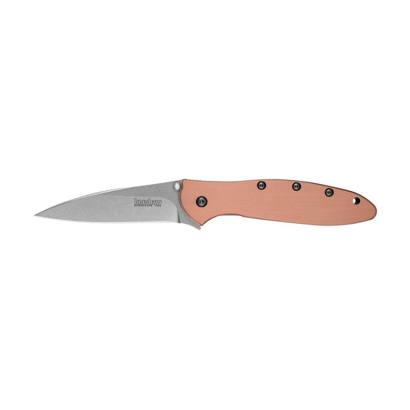 Couteau Kershaw Leek Copper - Lame 76mm